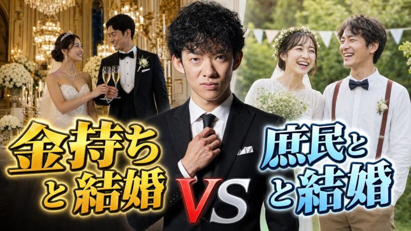 【金持ちvs庶民】どっちと結婚するのが幸せ？