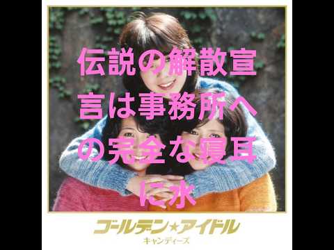 キュート3人娘#キャンディーズ#伊藤蘭#shorts #ビフォーアフター#水谷豊#アイドル