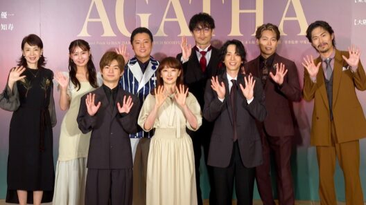 ミュージカル「ＡＧＡＴＨＡ(アガサ)」製作発表　花總まり、黒羽麻璃央、渡邉蒼らが歌唱披露（上原理生 原田優一 東山光明 内田未来 丸山泰右 保坂知寿）