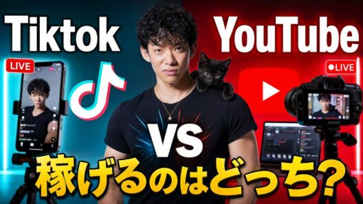 【TikTok vs YouTube】今始めるならどっち？