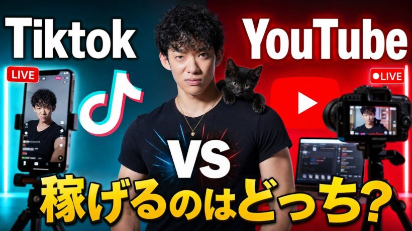 【TikTok vs YouTube】今始めるならどっち？