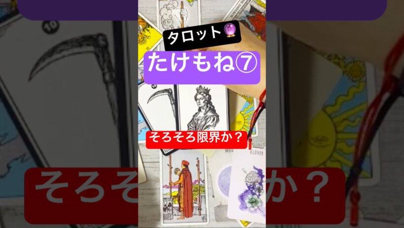 # 占い #タロット#たけもね #上白石萌音 #佐藤健 #youtubeshorts