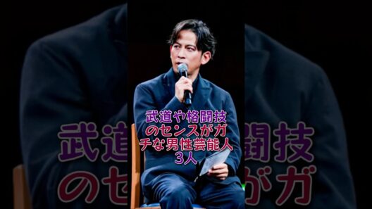 武道や格闘技のセンスがガチな男性芸能人#3人横浜流星#岡田准一#芸能人#芸能 #fyp