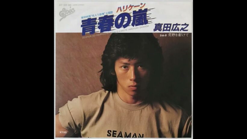 （アナログ盤）浜田省吾・作詞作曲　真田広之/荒野を駆けて