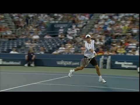 2008全米4R_錦織 (126)vsデルポトロ (17)