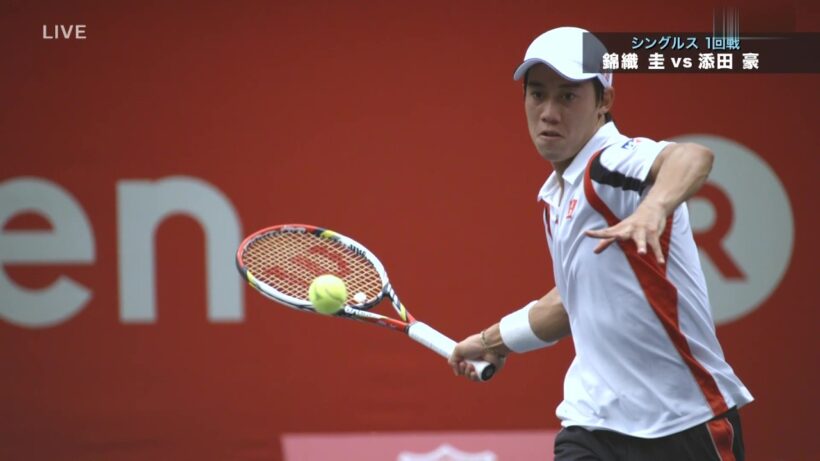 2012東京1R_錦織 (17) vs 添田 (55) ハイライト