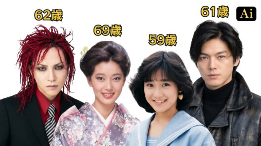 【昔と今 AI】あまりにも早く旅立った昭和・平成の伝説のスター達 | Japanese Tragic Stars If They Were Alive (Then vs. Now)