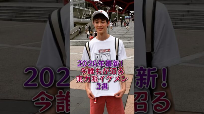2026年最新！今誰もが沼る実力派イケメン3選#赤楚衛二宮#沢氷魚#芸能人#芸能 #fyp