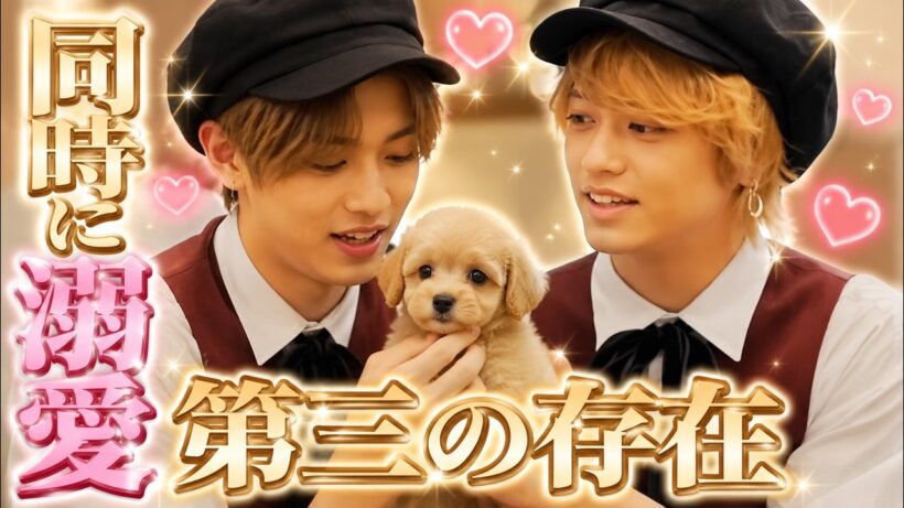 【衝撃映像】King & Prince永瀬廉＆高橋海人が同時に溺愛した“第三の存在”とは！？子犬にメロメロな素顔が尊すぎるとSNS騒然