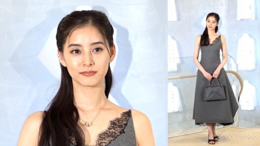 新木優子、中島裕翔と結婚後初の公の場に登場　『「ハウス オブ ディオール 心斎橋」オープンイベント』