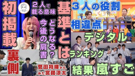 【デジタル結果】Snow Man佐久間大介の業界初の功績がデカすぎる