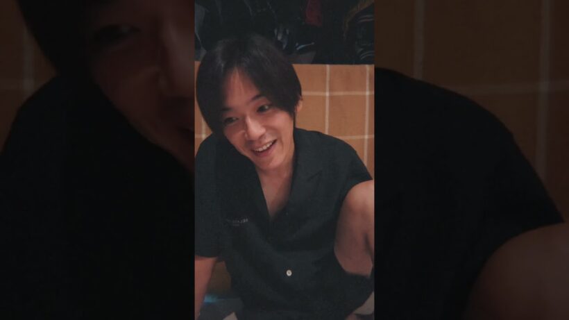 6月12日 雄也くん💜‪インライ 入所22年おめでとう💜‪ 短髪黒髪素敵😍 #髙木雄也#インライ#インスタライブ#HeySayJUMP