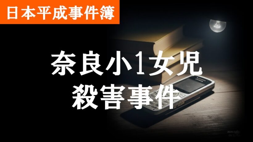 小林薫　奈良小1女児殺害事件　【日本平成事件簿３２】