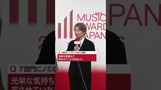 中島健人が星野源にインタビュー！｜MUSIC AWARDS JAPAN 2026