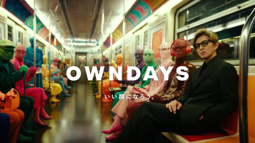 OWNDAYS【瞳の独白】「色の地下鉄」篇 30秒
