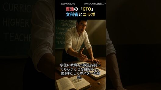 文科省がドラマ「GTO」とタイアップ　教職の魅力伝えるポスターを全国配布へ