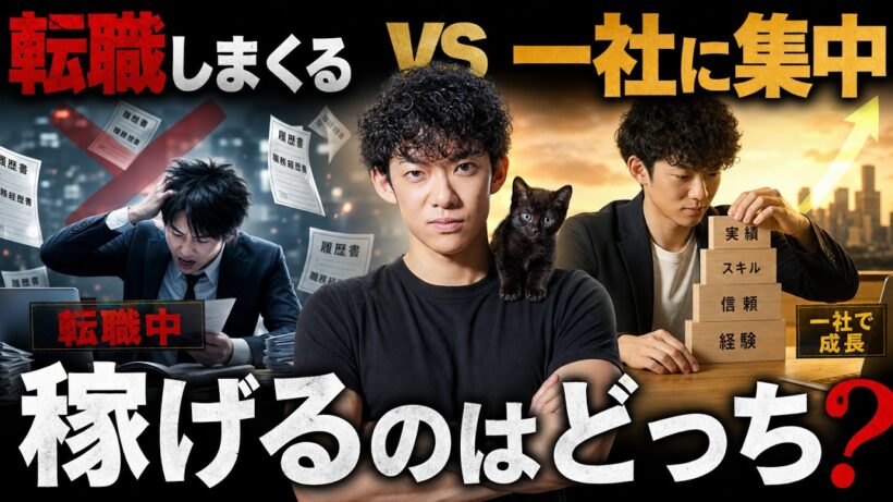 【質疑生放送】転職 vs 一社に集中、結局稼げるのはどっち？ほか