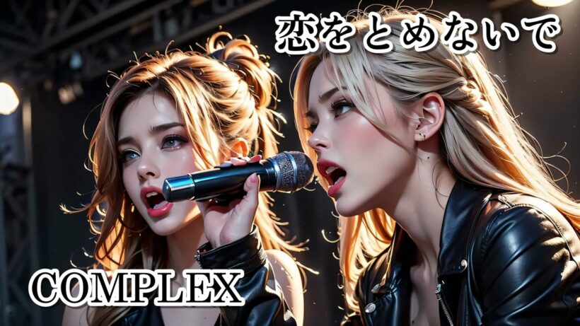 COMPLEX【恋をとめないで】AIメタル女子がカバーした　AI cover J-POP J-Rock