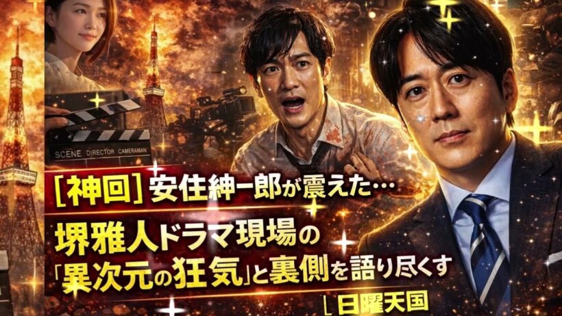 【神回】安住紳一郎が震えた…堺雅人ドラマ現場の“異次元の狂気”と裏側を語り尽くす衝撃トーク｜日曜天国