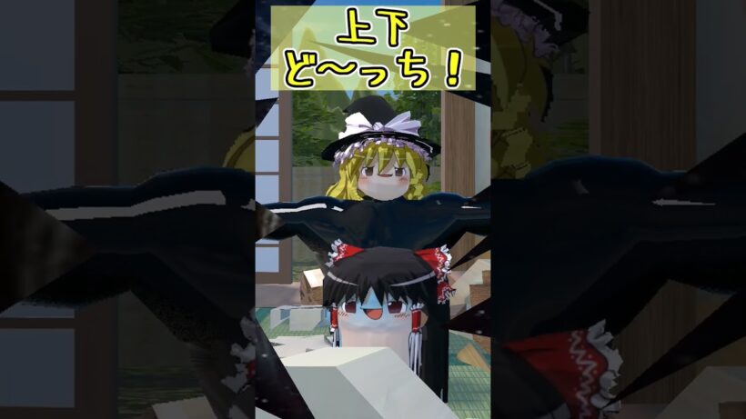 【ゆっくり茶番】すべてを破壊する右左どっちの饅頭たち #shorts
