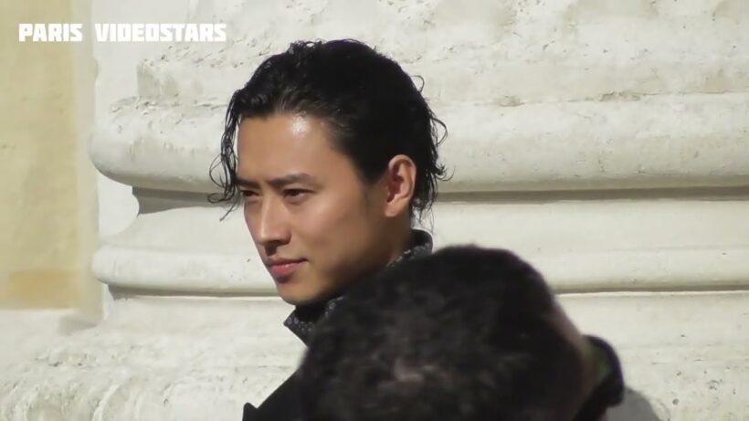 Kento Yamazaki arrival at show YSL Saint Laurent 23 june 2026 Fashion