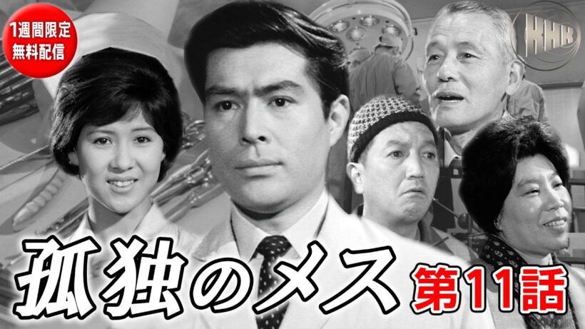 【名優・加藤剛主演ドラマ・1週間限定無料配信】孤独のメス　第11話