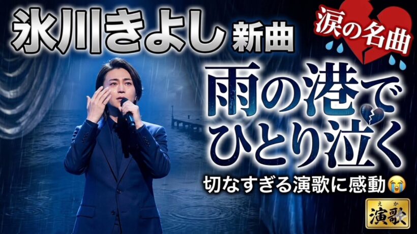 🎤✨ 氷川きよし 新曲 ✨🎶🌧️「雨の港でひとり泣く」🌊💔氷川きよしが歌う涙の名曲…切なすぎる演歌に感動😭🎤