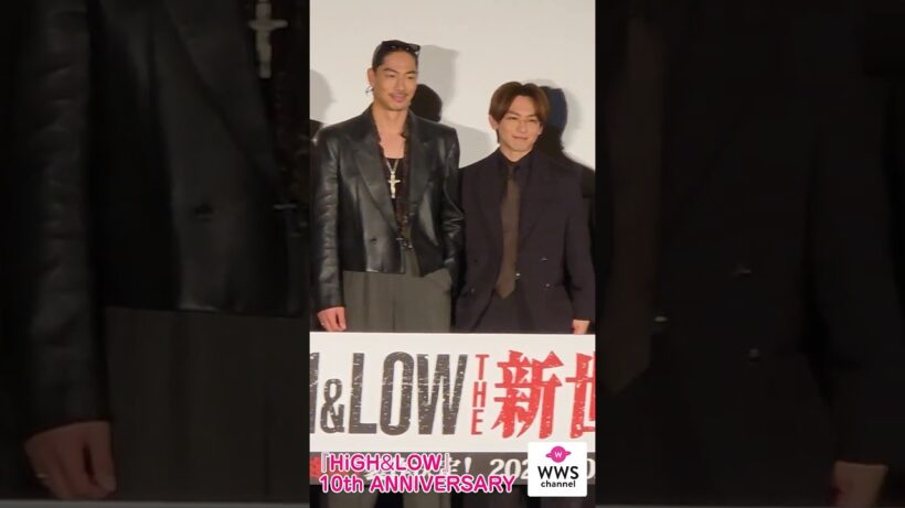 EXILE・HIRO、AKIRA、NAOTOら登場！映画『HiGH&LOW』10th ANNIVERSARYスペシャル上映会