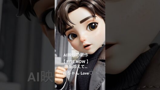 #岩田剛典#PixVerse#ai#shorts#RISENOW#三代目JSB  RISE NOW曲に合わせてみました🥰💖後半、歌うシーンを追加🎤続編。