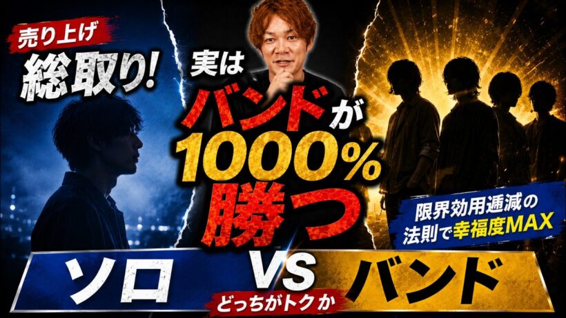 【知らないと損】星野源とBUMPの決定的な差。実はソロより''バンド''が100%得する残酷な理由【老後の真実】