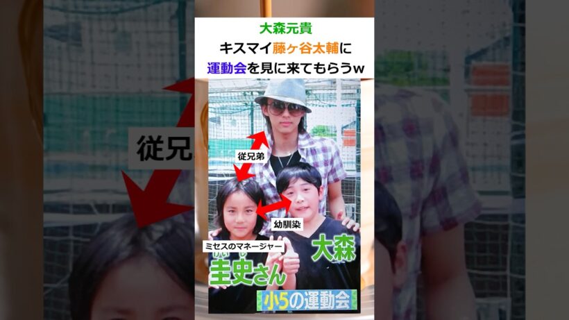 大森元貴、キスマイの藤ヶ谷太輔に運動会を見に来てもらうww#ミセス #ミセスグリーンアップル #mrsgreenapple #大森元貴 #shrots #雑学 #芸能 #芸能人