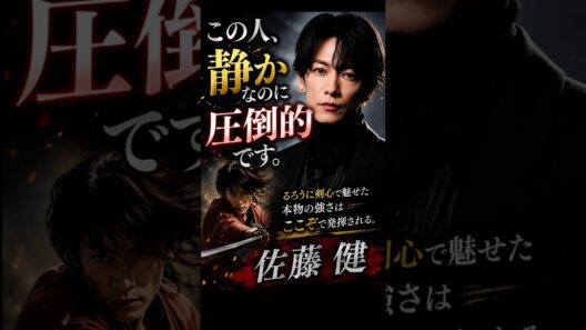 なぜ佐藤健は静かなのに圧倒的なのか【四柱推命】#佐藤健 #四柱推命 #芸能人占い #るろうに剣心 #雑学