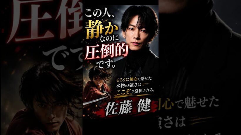 なぜ佐藤健は静かなのに圧倒的なのか【四柱推命】#佐藤健 #四柱推命 #芸能人占い #るろうに剣心 #雑学