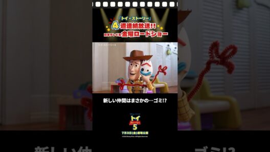 新しい仲間はまさかの…ゴミ!?｜「トイ・ストーリー4」7月3日(金)よる9時～ 日本テレビ系 金曜ロードショーで放送！