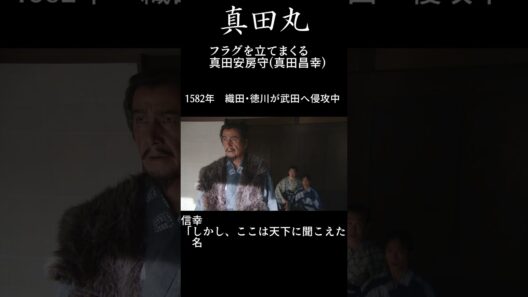 【真田丸】盛大に持ち上げてから突き落とす真田安房守(真田昌幸) #shorts #真田丸 #草刈正雄