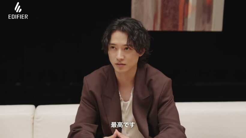 【EDIFIER】山﨑賢人さんのスペシャルインタビュー｜音楽とサウンドへのこだわり