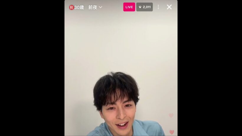 #祝３０歳#高杉真宙#イケメン#おめでとう🎉