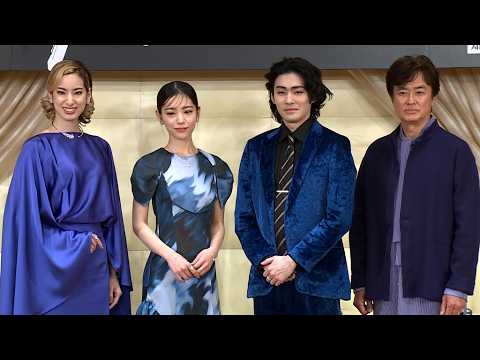 市川染五郎、當真あみの透明感を絶賛「後ろが見えるくらい」（舞台「ハムレット」製作発表記者会見／市川染五郎 當真あみ 石黒賢 柚香光）