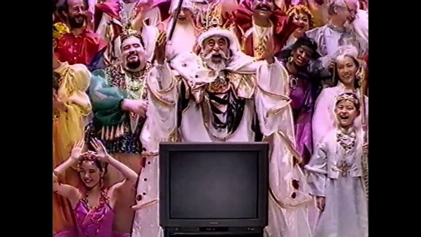 パナソニック　画王CM　1990年　津川雅彦
