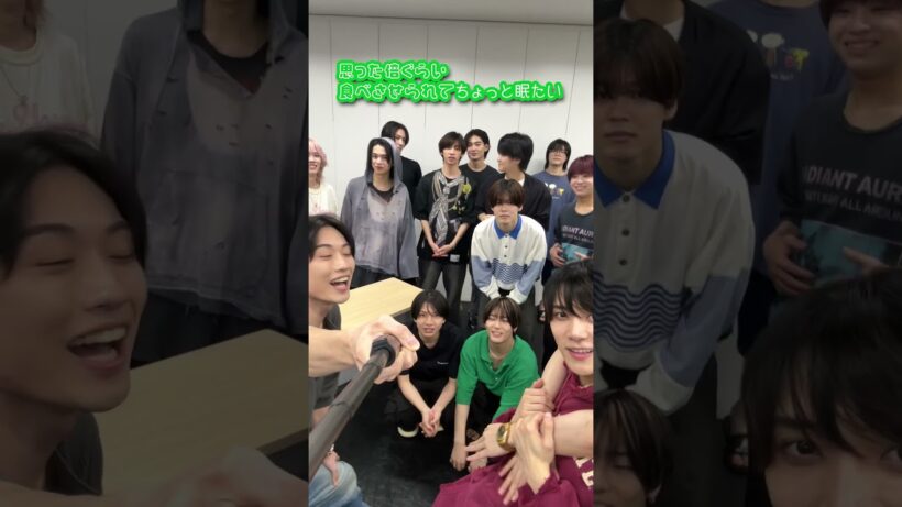 少年忍者 official【初の大食い企画!?】ガッツリちょーど食べましょう!!