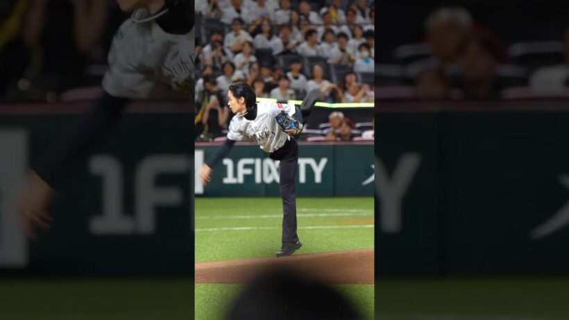 THE RAMPAGE川村壱馬、美麗な投球フォームでセレモニアルピッチ▶︎鷹祭SUMMER BOOST2026▶︎福岡ソフトバンクホークス [2026.7.5]