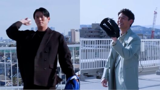 ドジャース・山本由伸と妻夫木聡がキャッチボール！特別映像付の新CM！「サッポロ生ビール黒ラベル」 TVCM「大人エレベーター」シリーズ第50弾