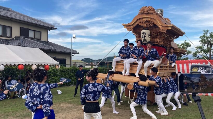 喜志新家だんじりでんでん盆踊り「祭りの宵」「人生万歳」令和8年7月11日