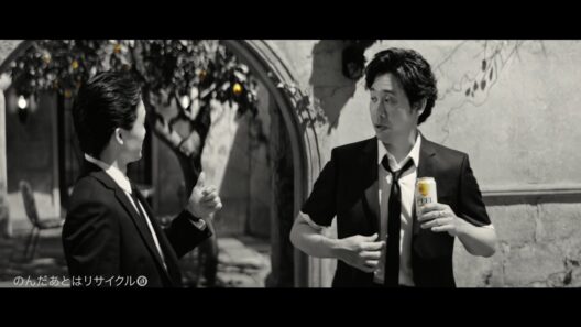大泉洋＆斎藤工、まさかの“クールビズ姿”「大丈夫？これ」サントリー ＴＨＥ ＰＥＥＬ「真夏の果皮 クールビズ」篇