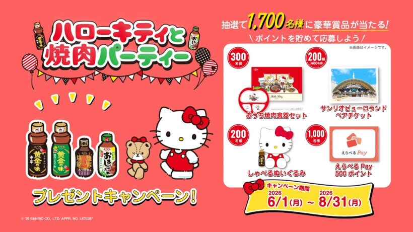 【ハローキティキャンペーン】黄金の味　やったれ焼肉篇　濱田岳/桜田ひより