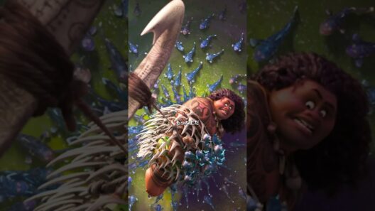 マウイの掛け声で魚たちが一致団結‼🐟……のはずが⁉『モアナと伝説の海２』大ヒット上映中