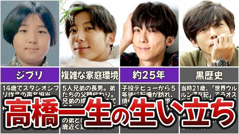 【ゆっくり解説】高橋一生の生い立ちと人生を徹底解説してみた！