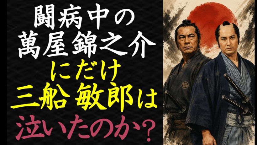 【偉人伝】三船敏郎と萬屋錦之介、1997年の符合【99％が知らない】
