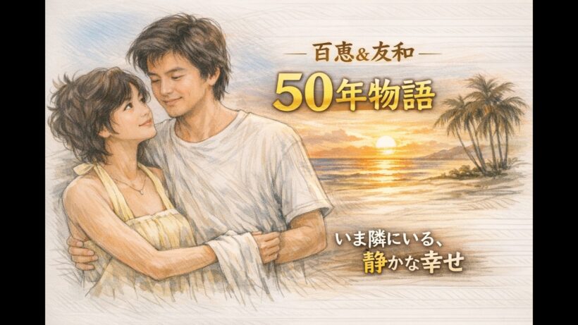 山口百恵と三浦友和の50年かけた愛情を少女から幸せな妻になるまでの苦悩と幸せな日々