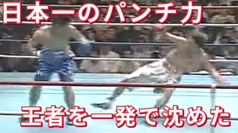 【一撃必殺】日本が誇る剛腕ボクサー4選・ボクシングKO集